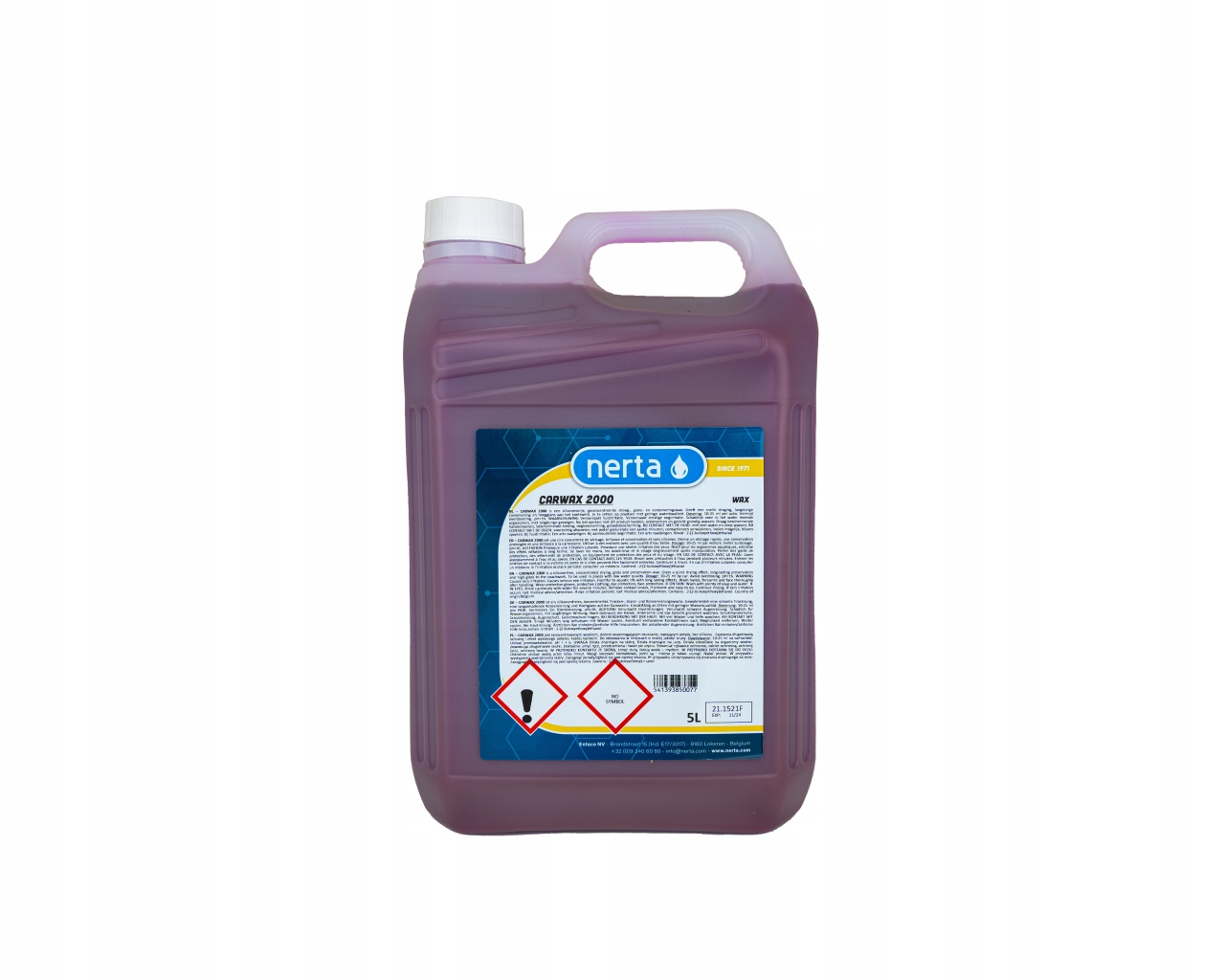 WOSK SAMOCHODOWY NERTA CARWAX 2000 5L WOSK DO AUTA POLIMEROWY OSUSZACZ