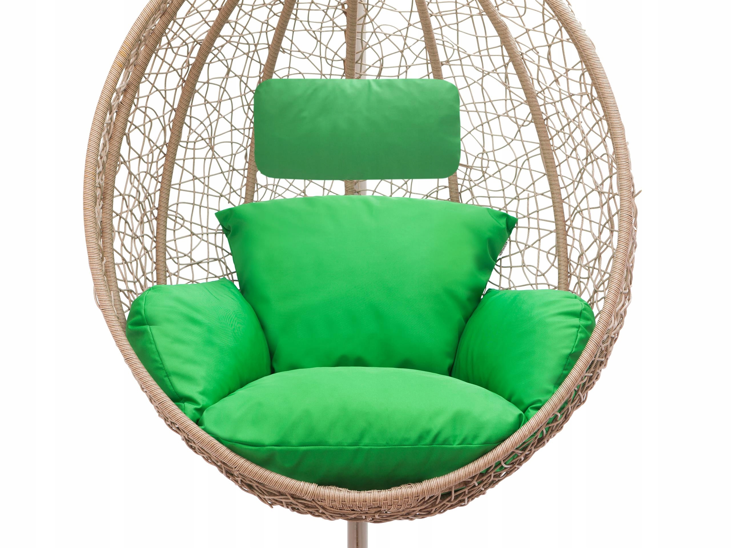 Vankúš na hojdačku Kokón, bocianie hniezdo, závesné kreslo, záhradný kôš