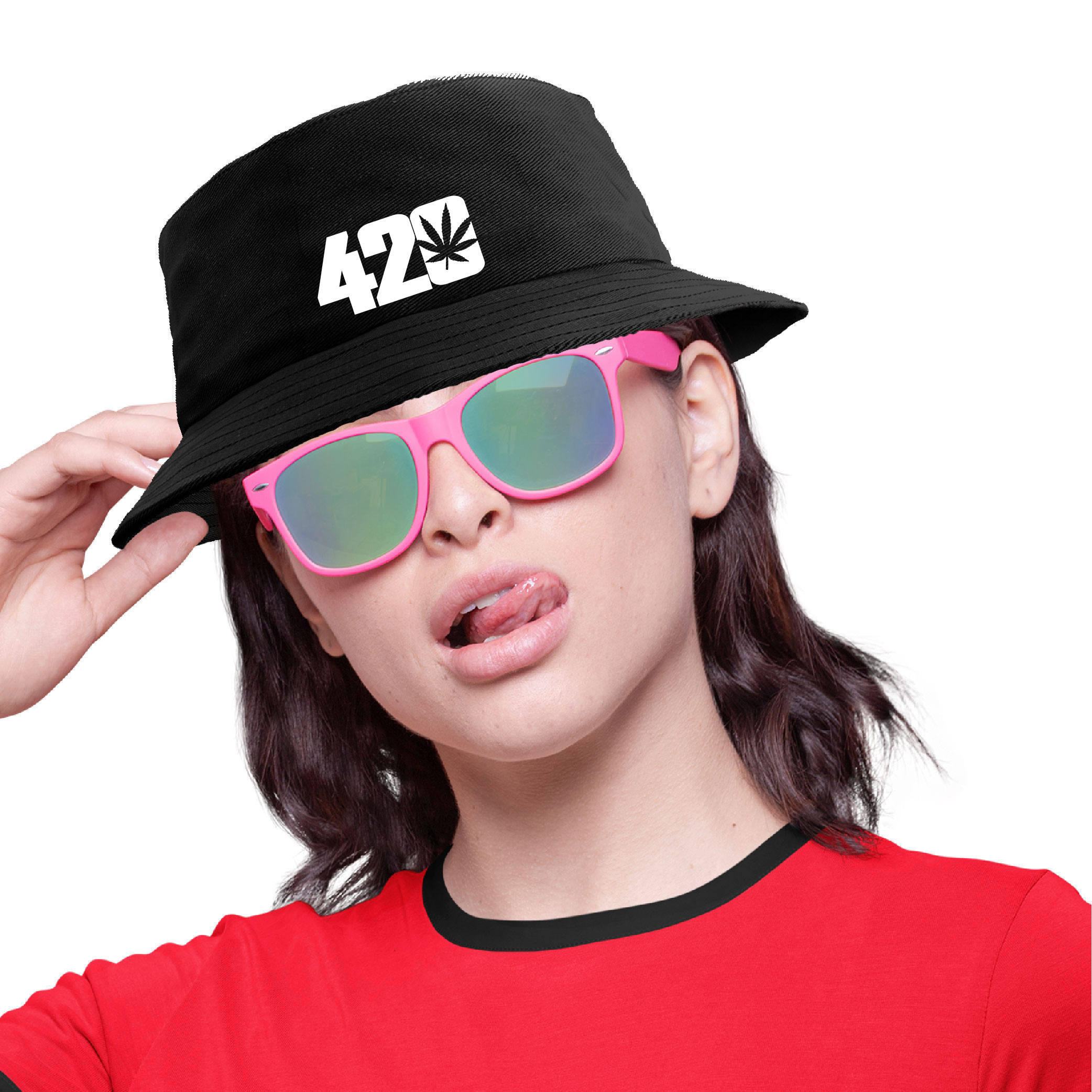 

Czapka Kapelusz Rybacki Bucket Hat Zioło Marycha