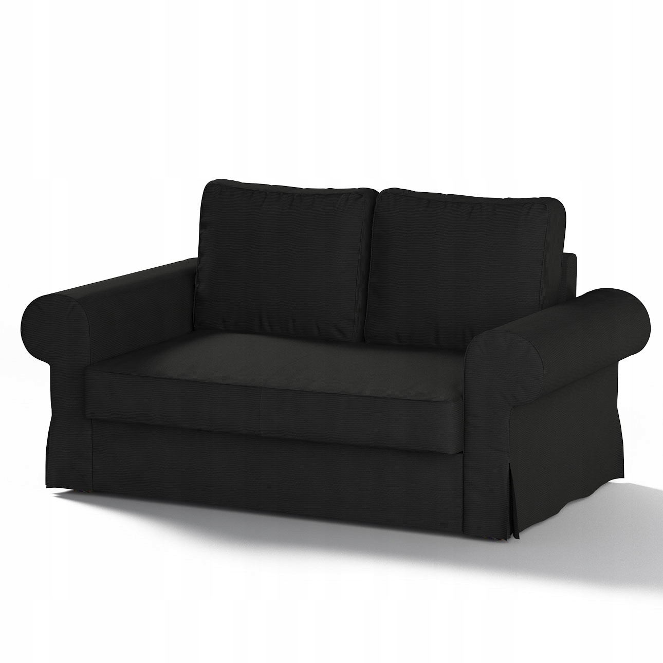 Dekoria potah na rozkládací pohovku Backabro pro 2 osoby Ikea šedý