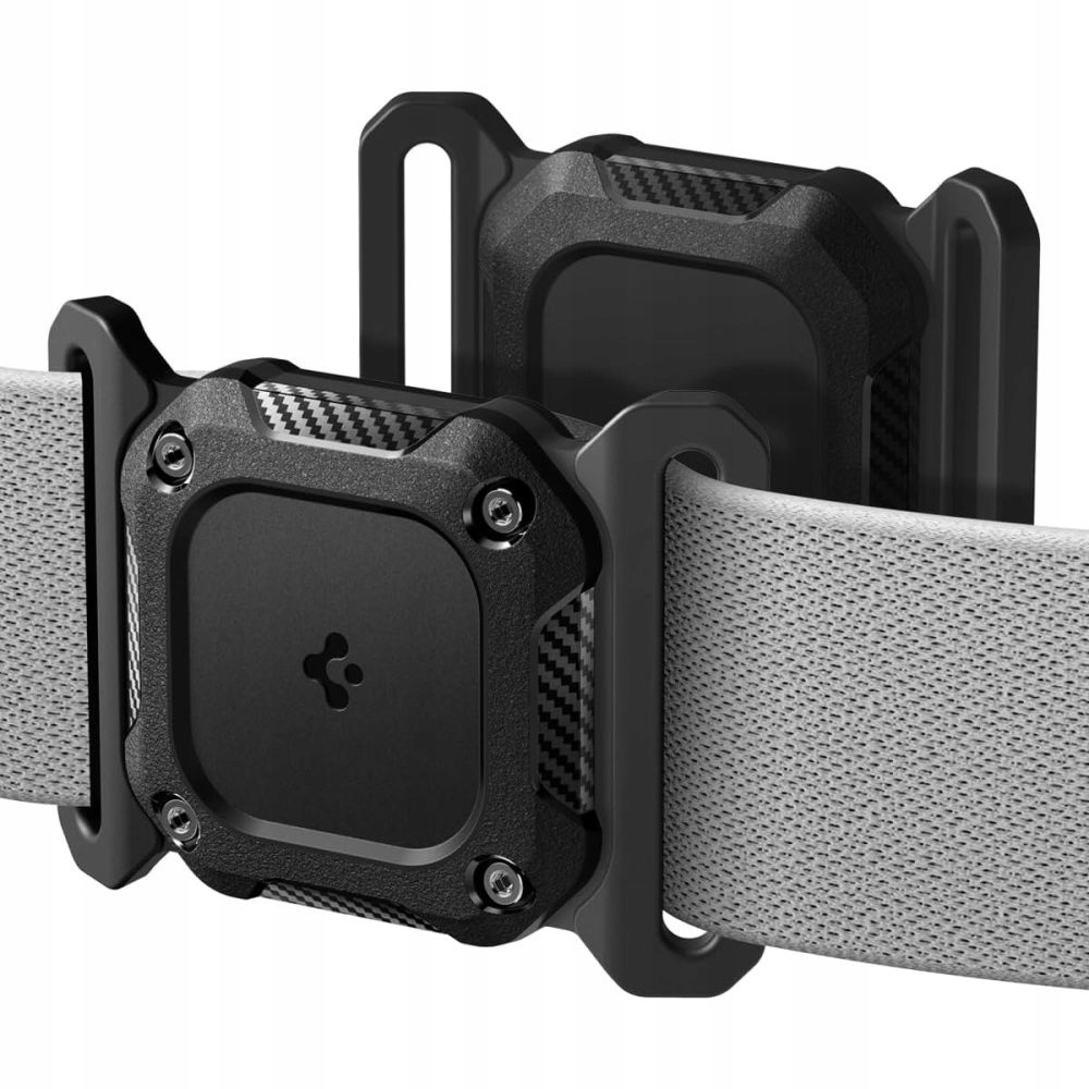 Etui do Apple Airtag 1 2 For Spigen Tough Armor Pet Collar czarne