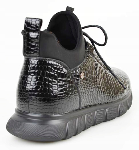 VINCEZA Sneakersy Półbuty Czarne 10787 37 Rozmiar 37