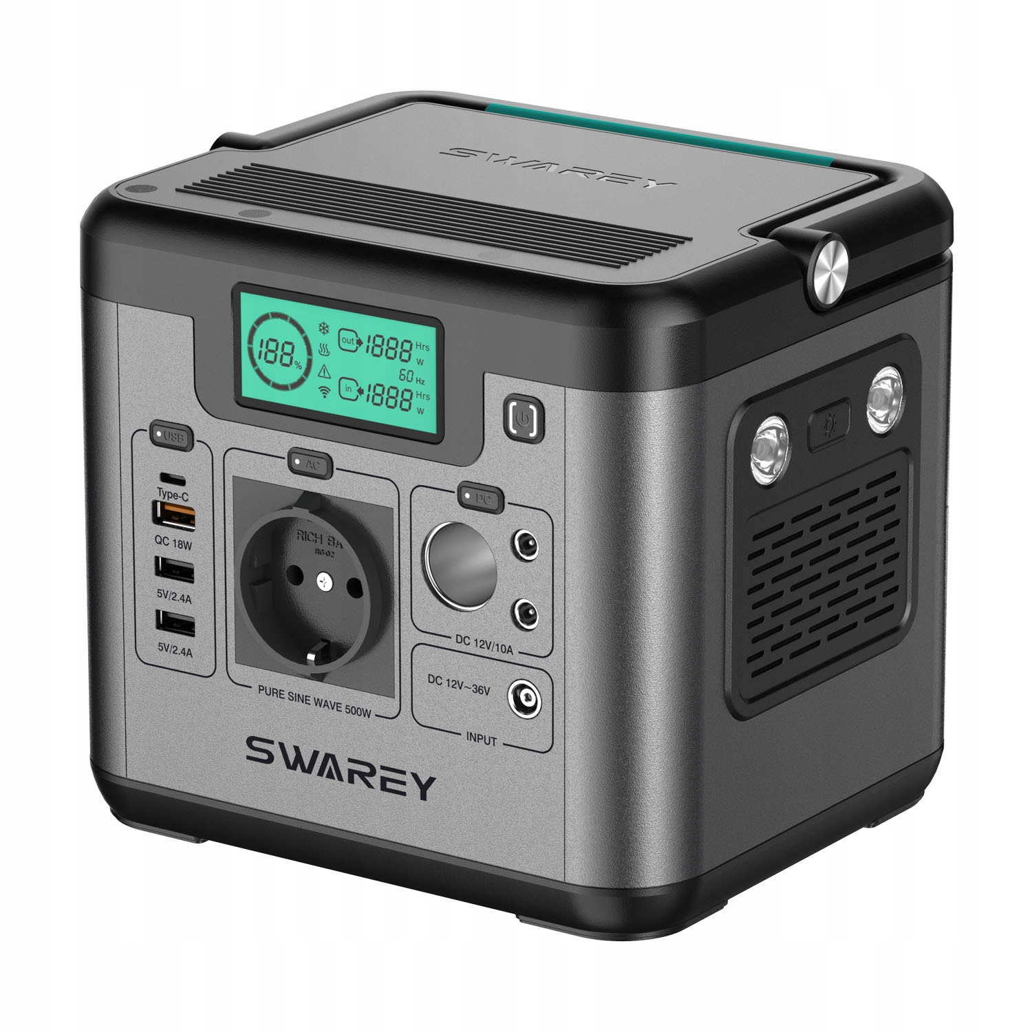 

Powerbank Stacja Zasilania 144000mAH Solarna