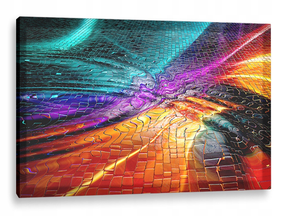 Obraz Led 120x80 podsvícený Lampička Abstrakce