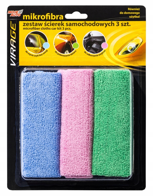 

Virage Ściereczki Z Mikrofibry 3 Szt.