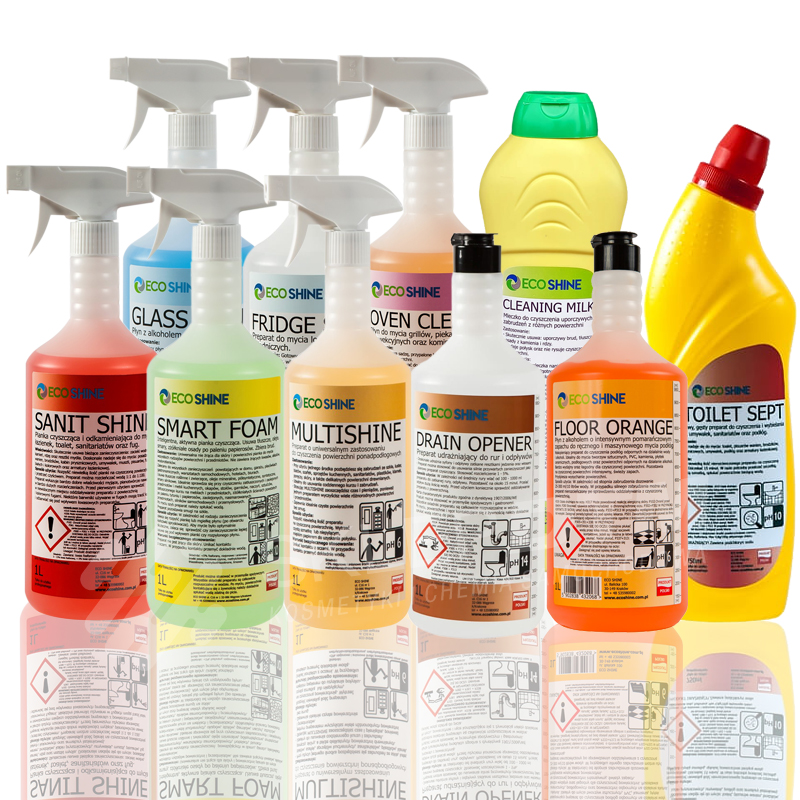 Levně Ecoshine sada pro úklid kuchyně v koupelně domu