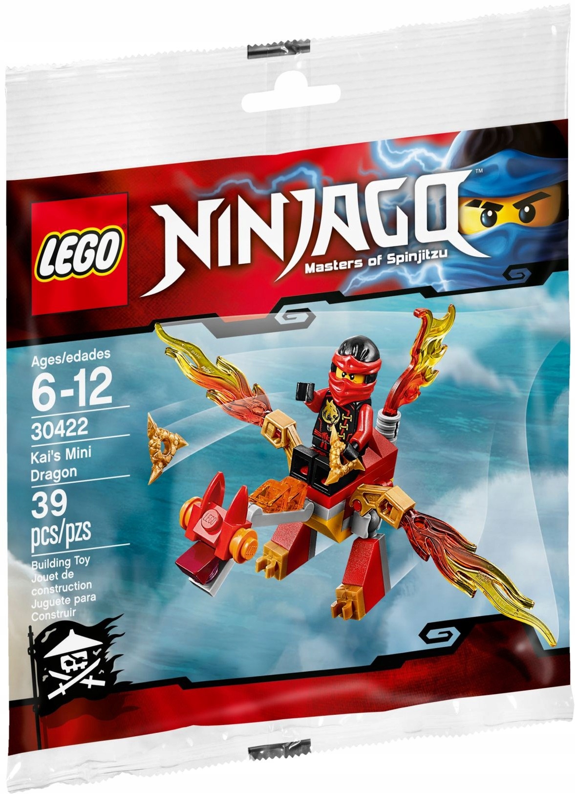 Lego Ninjago 30422 Kaiův mini drak Polybag Unikát 2018