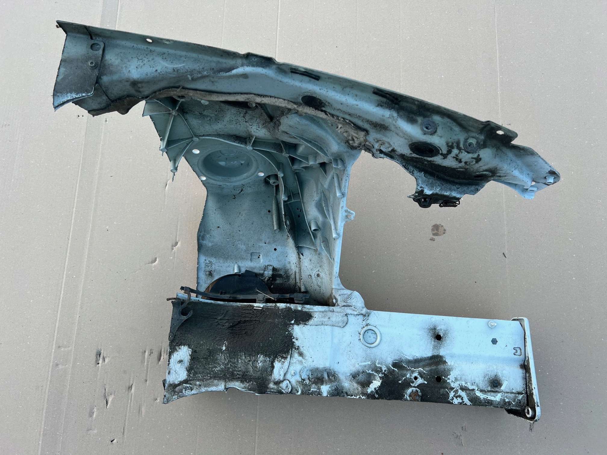 AUDI A6 C7 LIFT quarter quarter right placement FARTUCH NOSEK right front