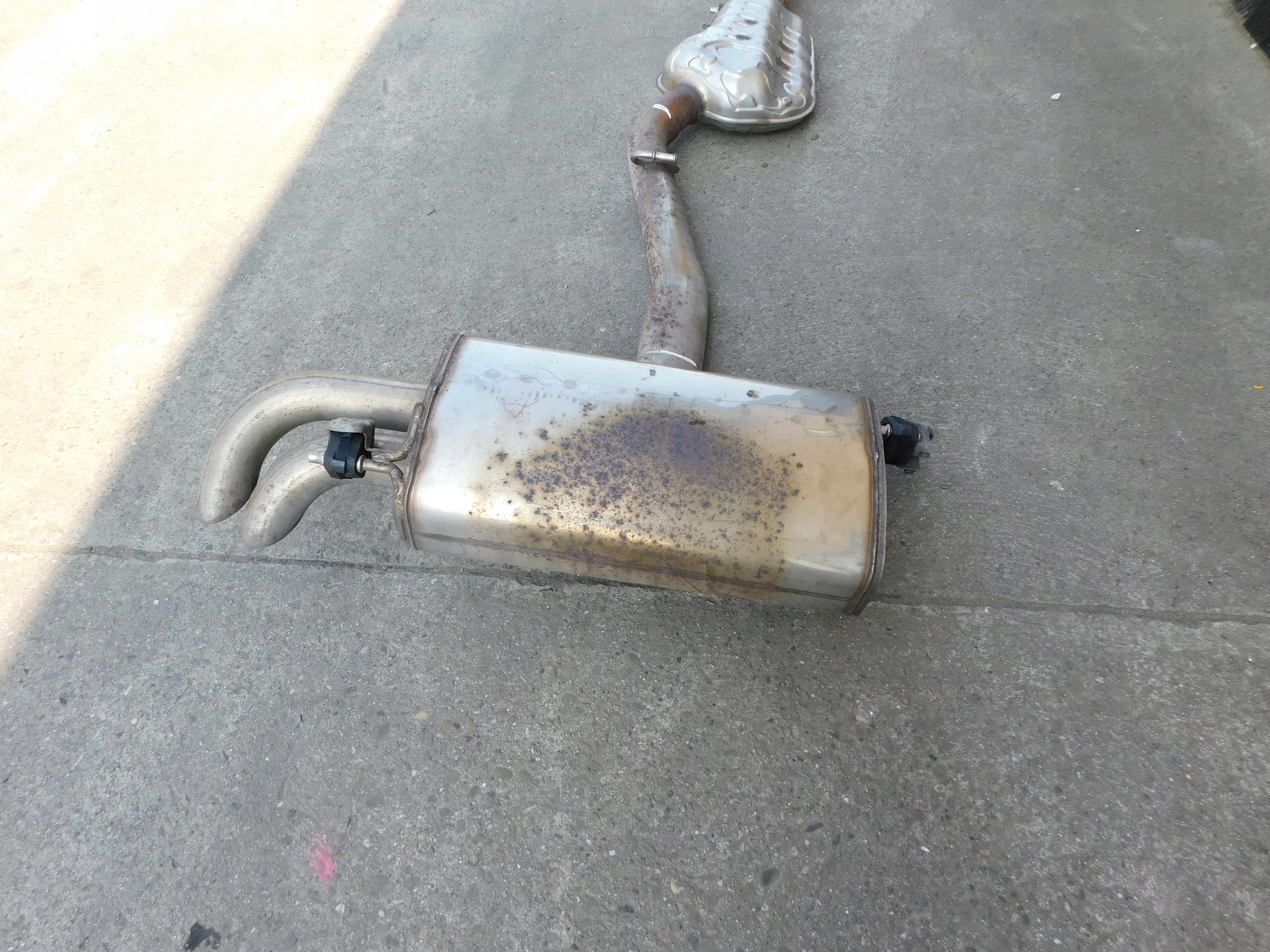 Audi Q5 80a 3.0 TDI muffler, exhaust complete uklad exhaust