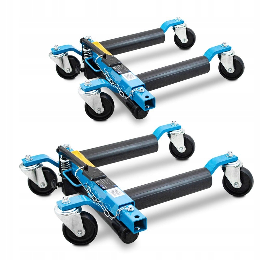Sada hydraulických zdvihákov na kolesá, ľahké manévrovanie a stabilita