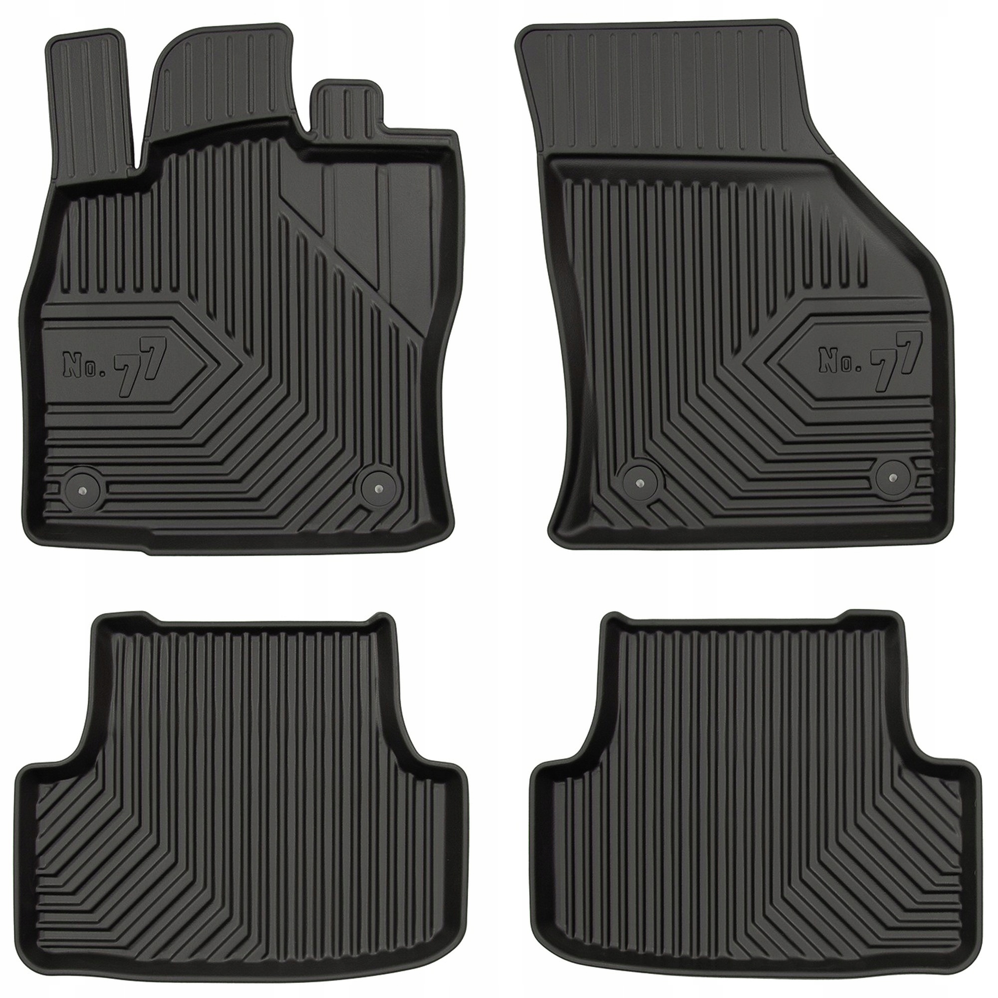 Dywaniki gumowe No.77 do Vw Golf VII Alltrack od 2014