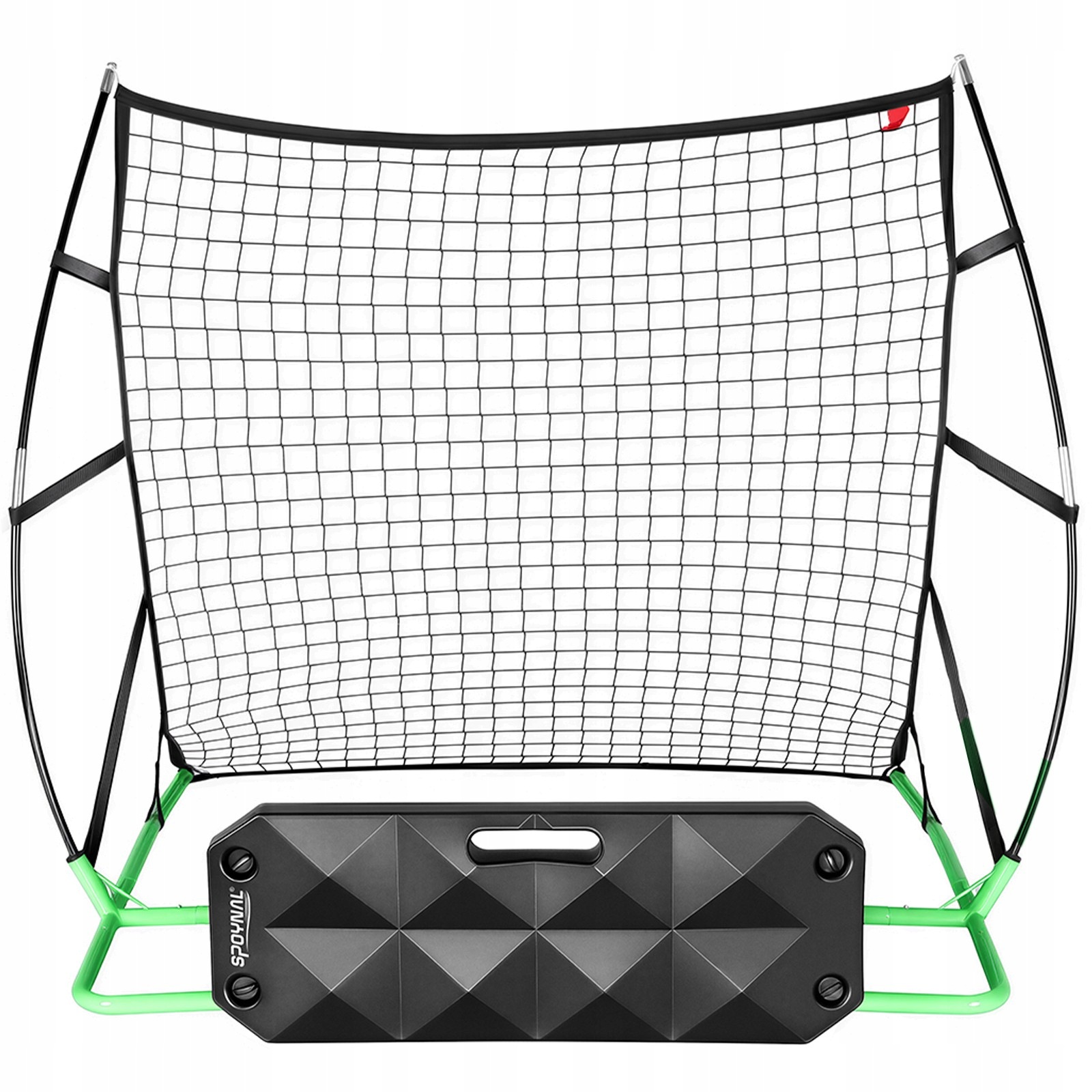 Fotbalový Rebounder 2V1 120X120 CM, Tabule 80 X 30 CM Pro Přihrávky A Střelbu