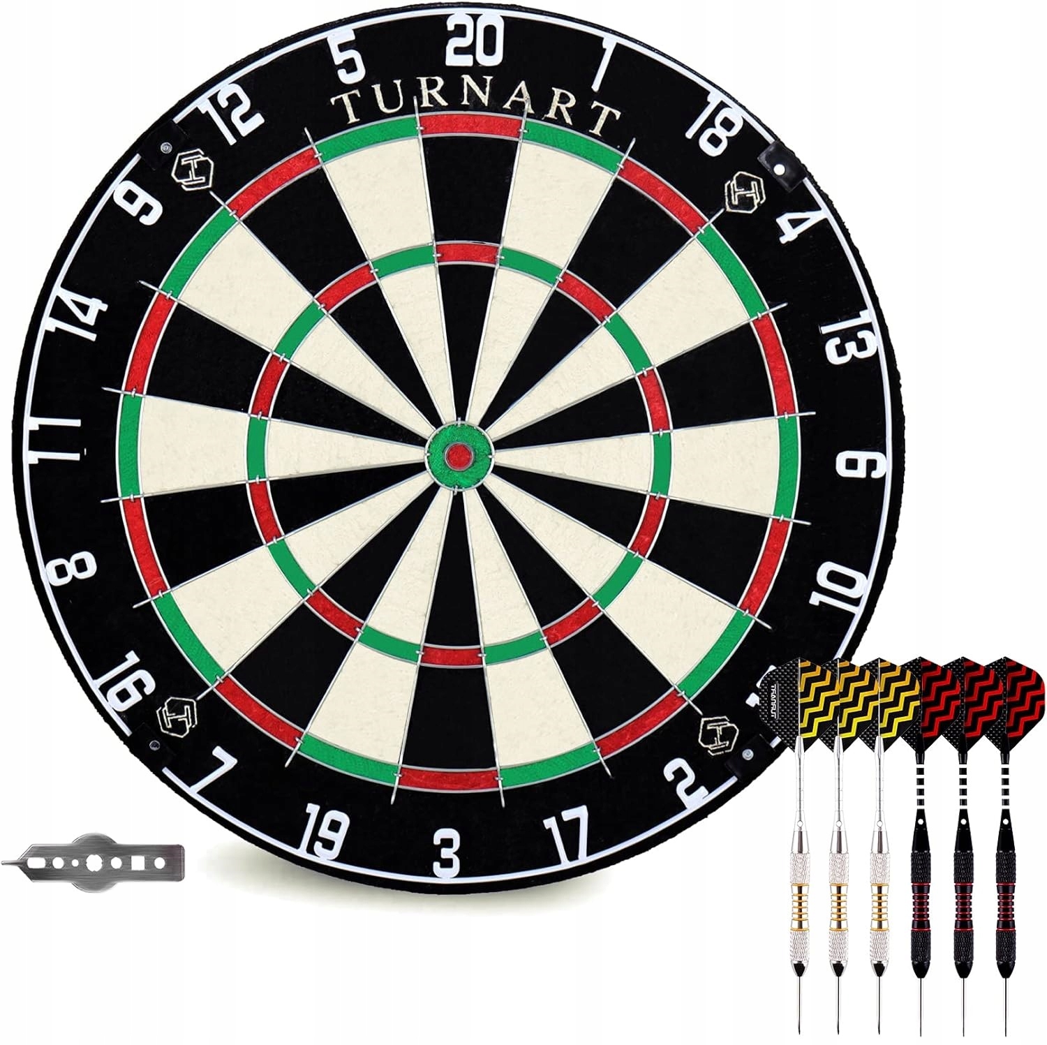 P253 Tarcza Do Darta Tablica Sizalowa Turnart Rzutki Profesjonalny Zestaw