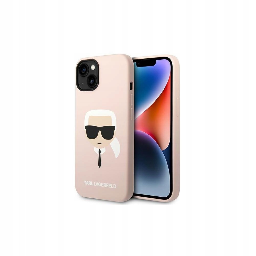 Karl Lagerfeld Silicone Ikonik Karl Head MagSafe Pouzdro pro iPhone 14 Plus