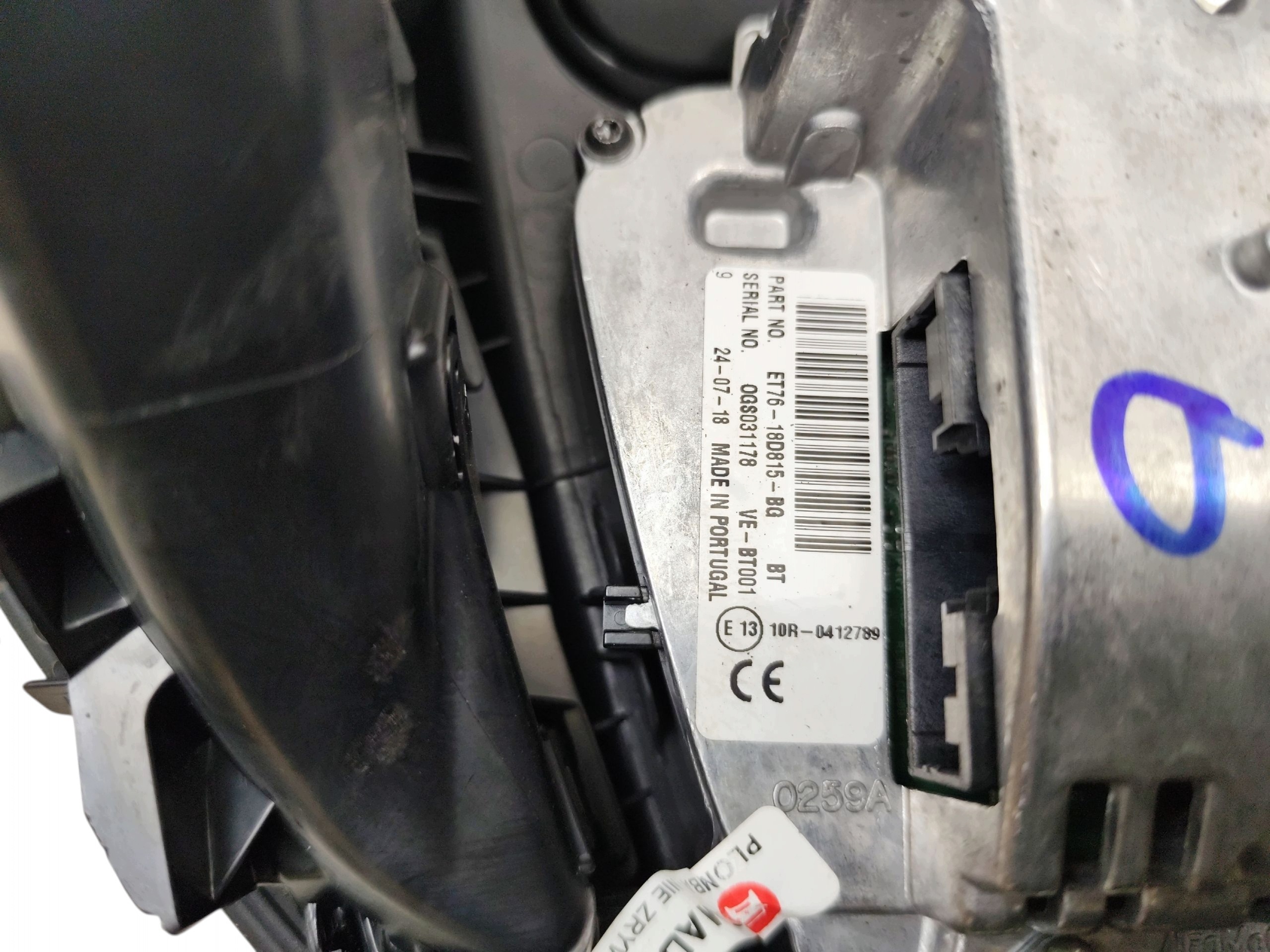 RADIO CD lettore FORD TRANSIT COURIER e LIFT ET76-18D815-BG