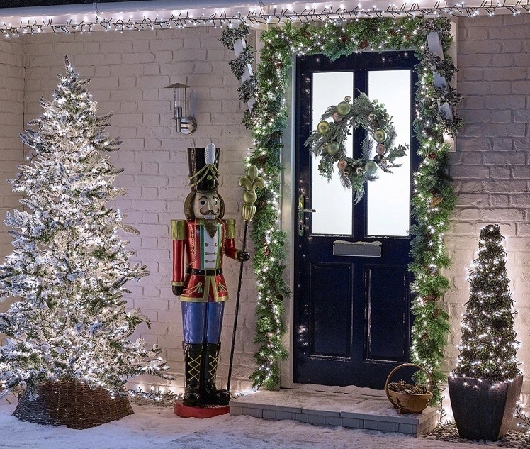 100LED CIEPŁA BIEL LAMPKI CHOINKOWE WEWNĘTRZNE/ZEW Marka inna