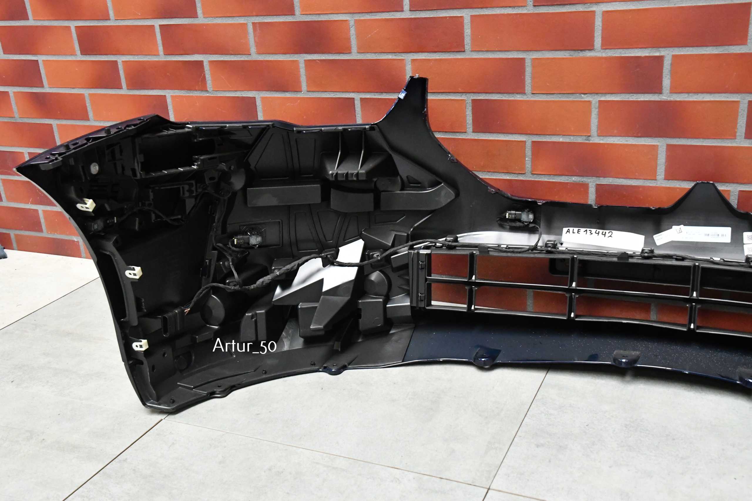 bumper front front BMW 5 G60 G61 TANSANITBLAU