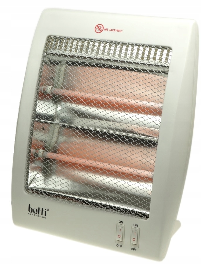 Energeticky Úsporný křemenný ohřívač Botti Kwartus Radiátor Kamna max 800W