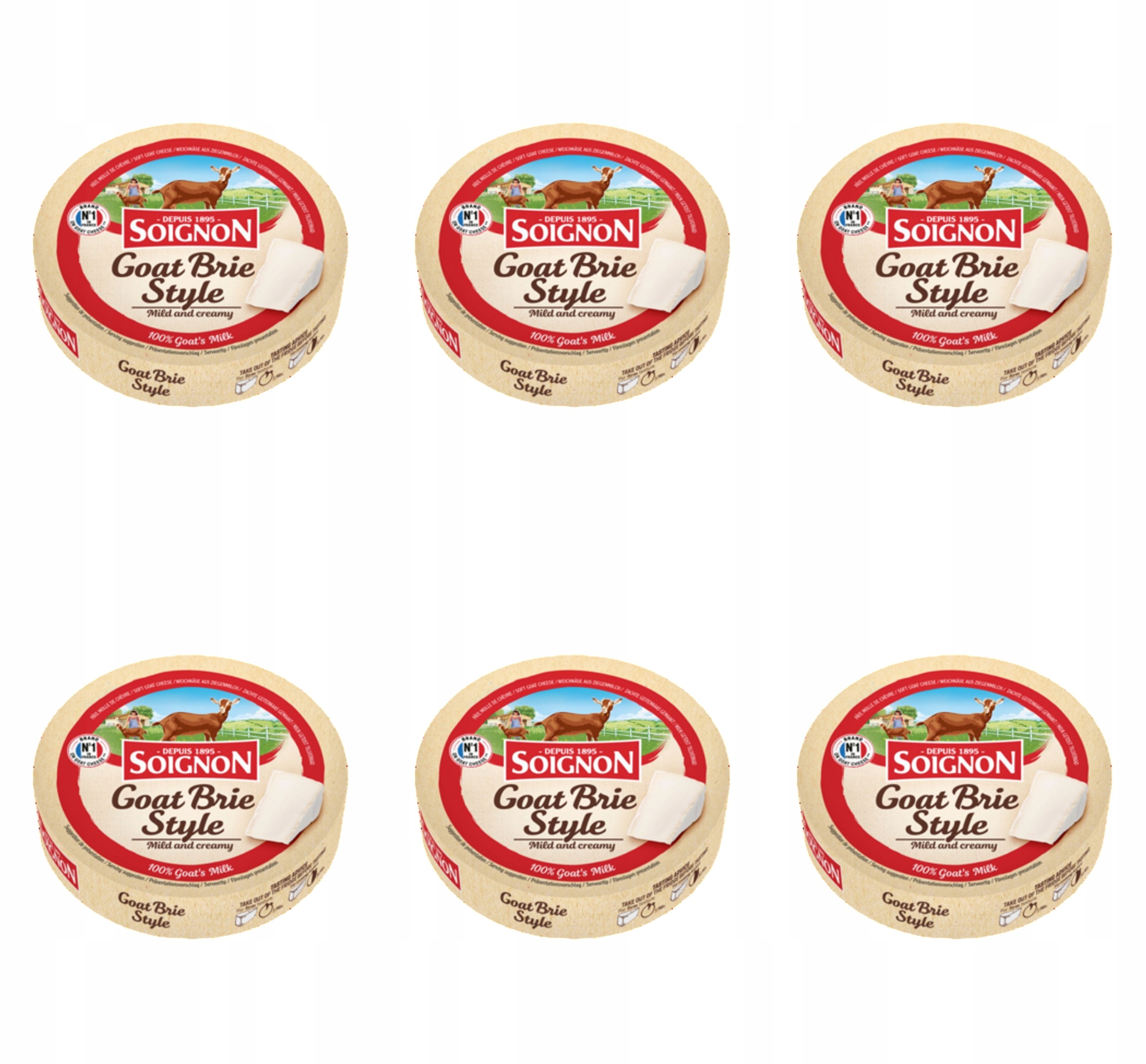 Soignon kozí brie 180g X6
