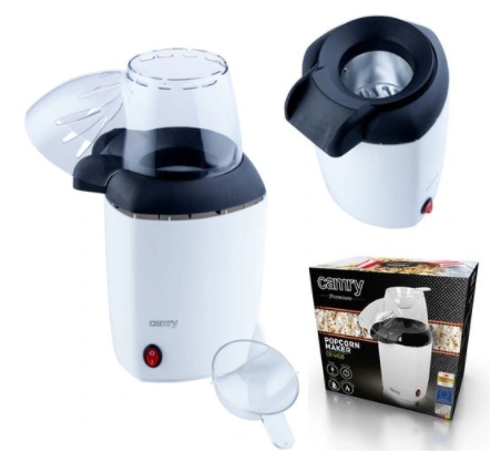 Automat Do Popcornu Maszyna Beztłuszczu 1200W Camry CR4458-Zdjęcie-0