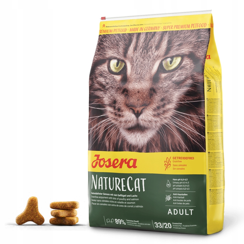 Josera bezobilné krmivo pro kočky NatureCat 10 kg
