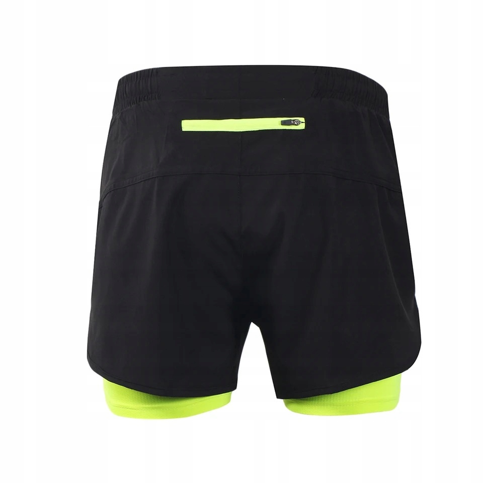 SPODENKI SPORTOWE DO BIEGANIA ARSUXEO NA ROWER SZORTY ROWEROWE r XXL Linia plus size (duże rozmiary)