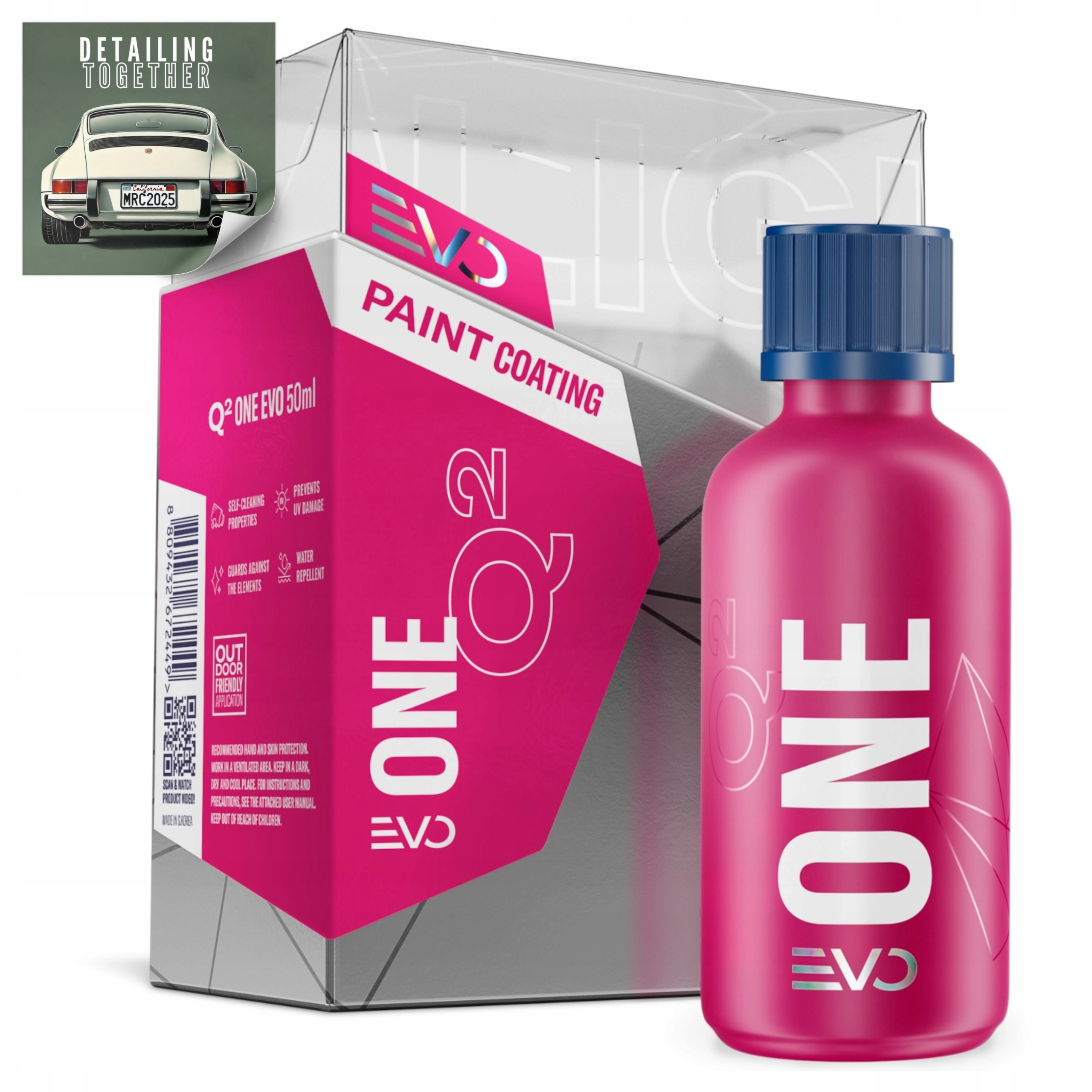 Gyeon Q2 One Evo Light Box Keramický náter pre začiatočníkov 50 ml