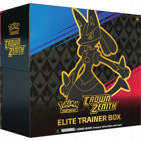 Pokemon Zenith Supreme Pokemon TCG: Crown Zenith Elite Trainer Box GRA