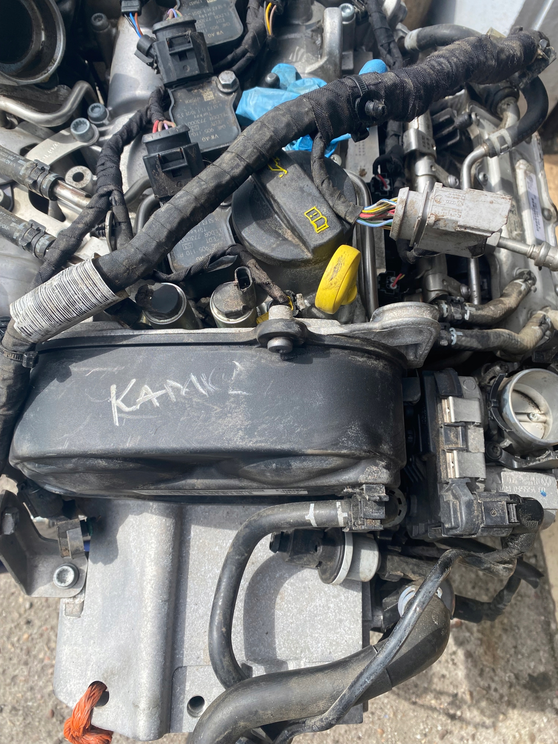 engine pillar VW SEAT SKODA 1.0 TSI TGI DBY 90KM