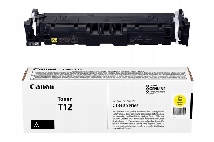 Originálny toner Yellow Canon C1333 (T12Y, 5095C006)