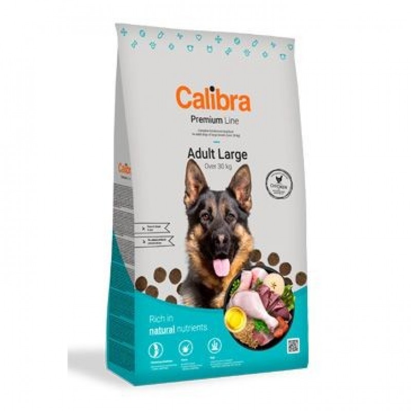 Levně Calibra Dog Premium Line Adult Large 12kg Krmivo pro dospělé psy velkých plemen