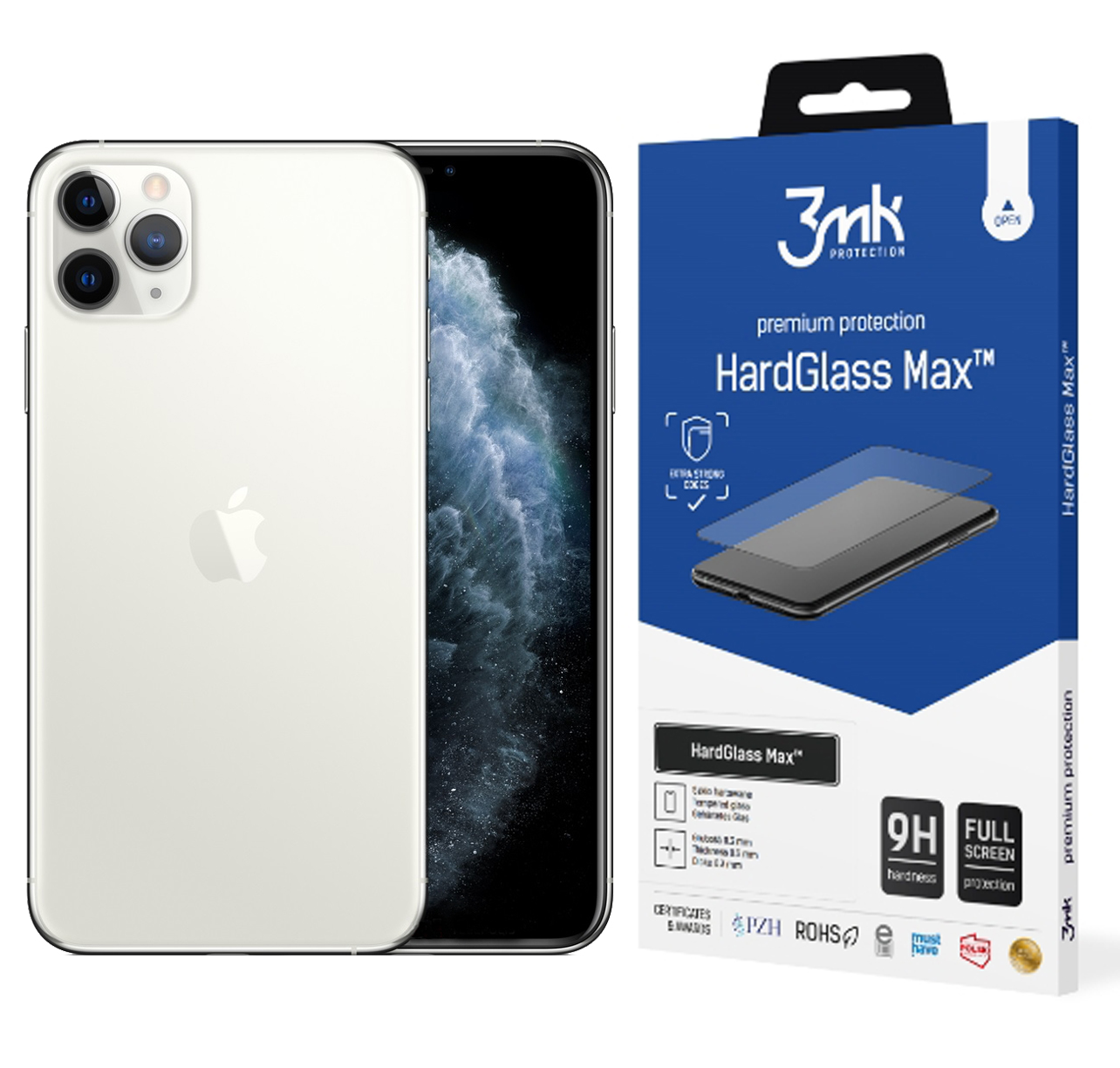 

3MK Hardglass Max do iPhone 11 Pro Max 6,5"