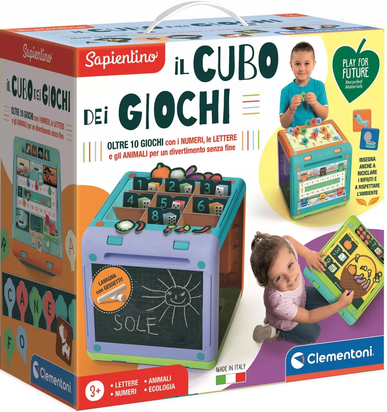 Edukacyjny sześcian Clementoni