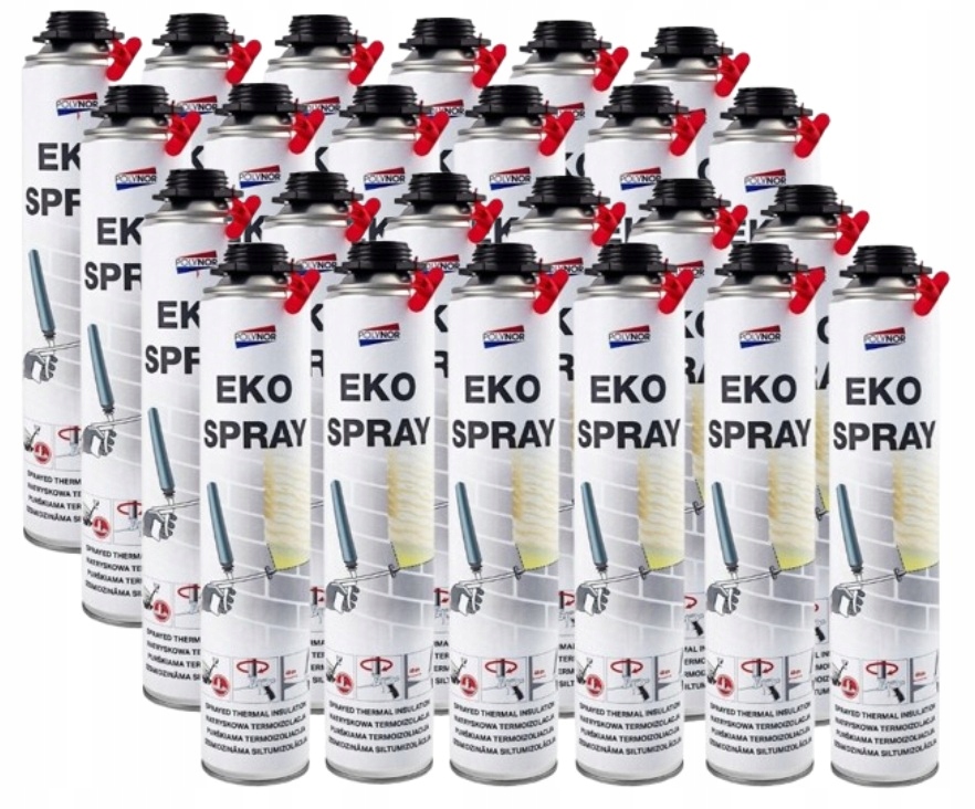 Polynor Eko izolácia striekacia pena pur Zateplenie Podkrovia Garáže