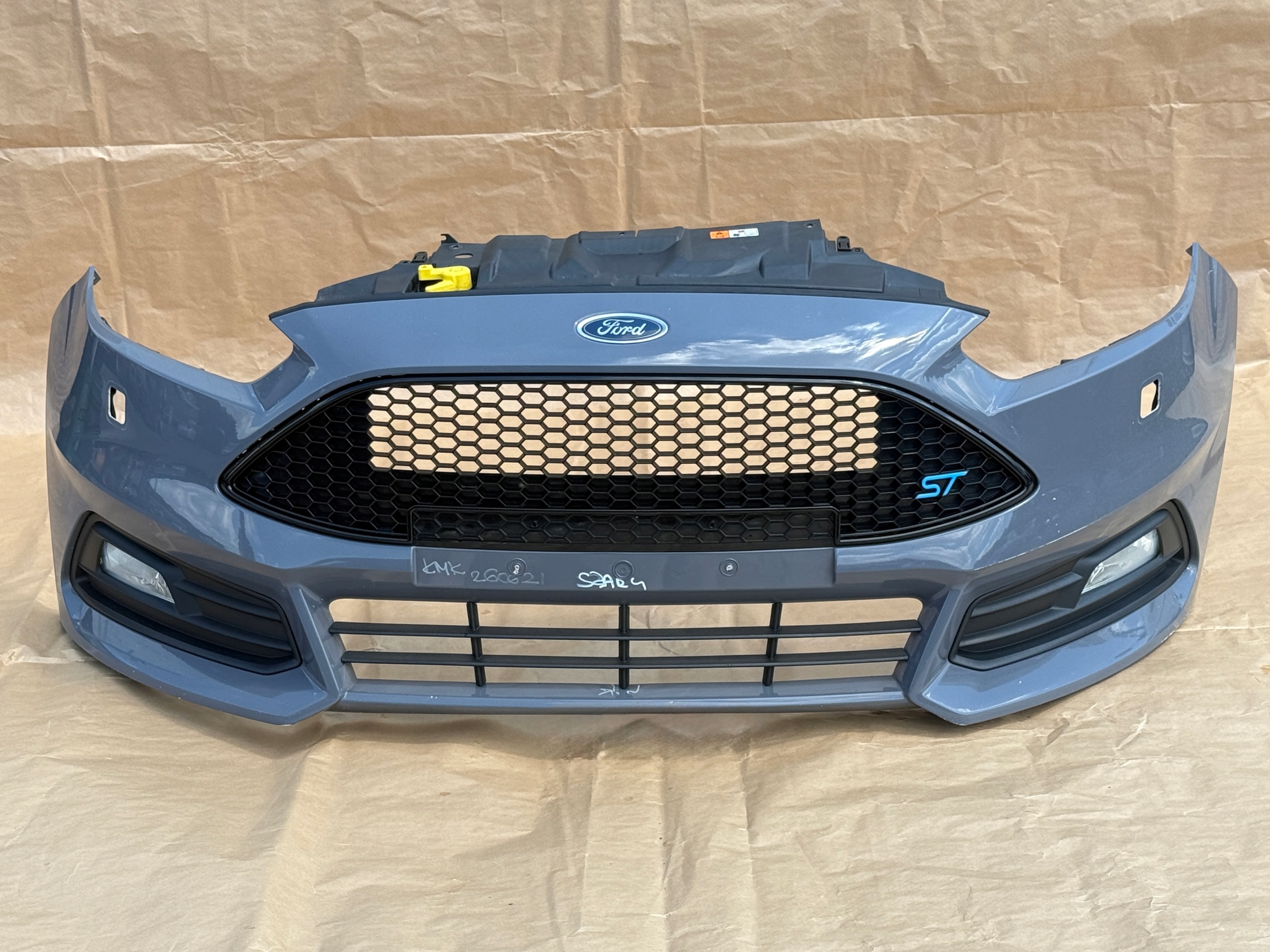 FORD FOCUS MK3 LIFT ST 2014-2018 bumper front grey MAT F1EB-17757-B