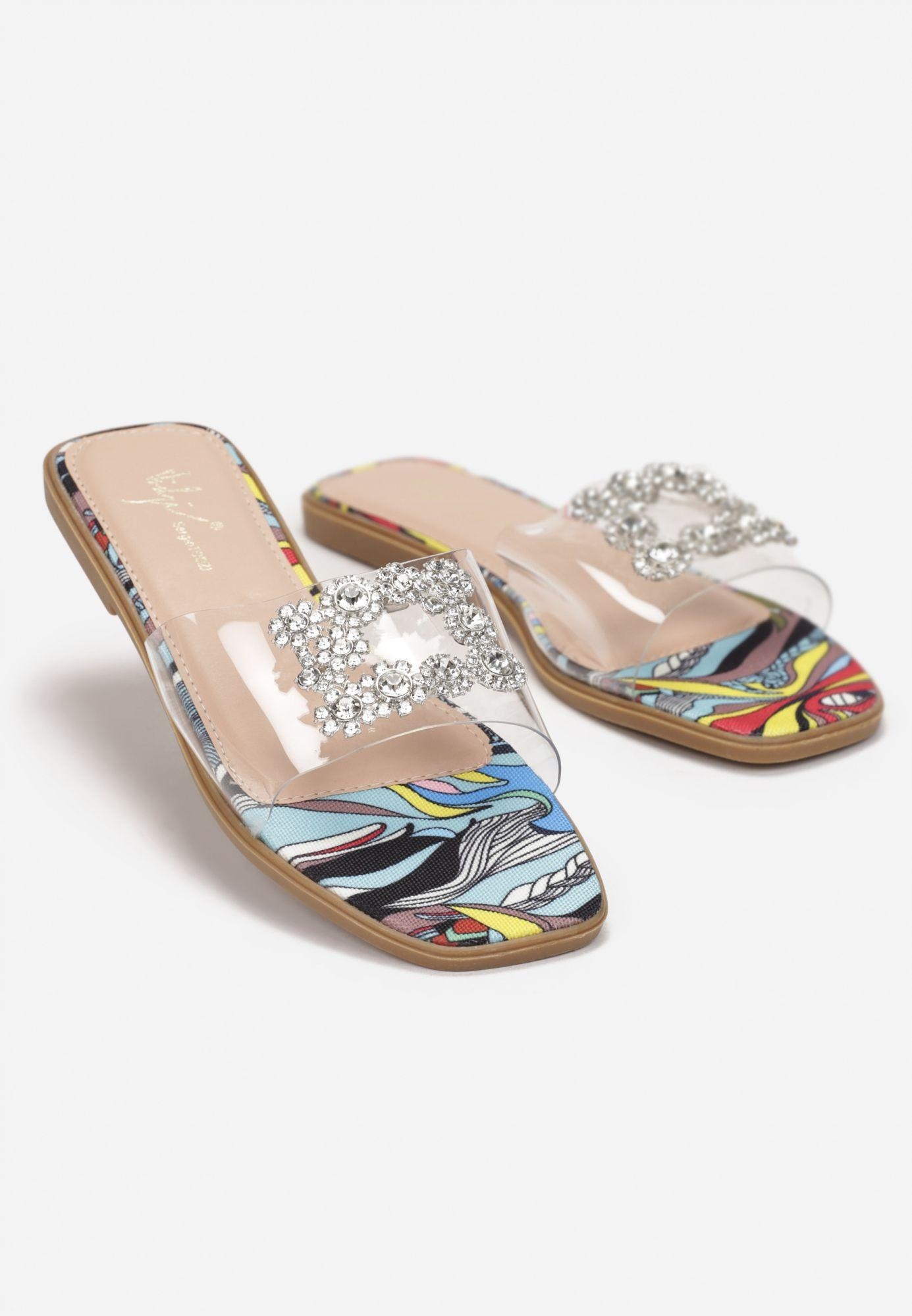 

Renee Jasnoniebieskie Klapki damskie 38