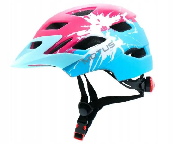Kask Motus MOTHAM4KB Czerwono-niebieski dla Dzieci (rozmiar S/m)