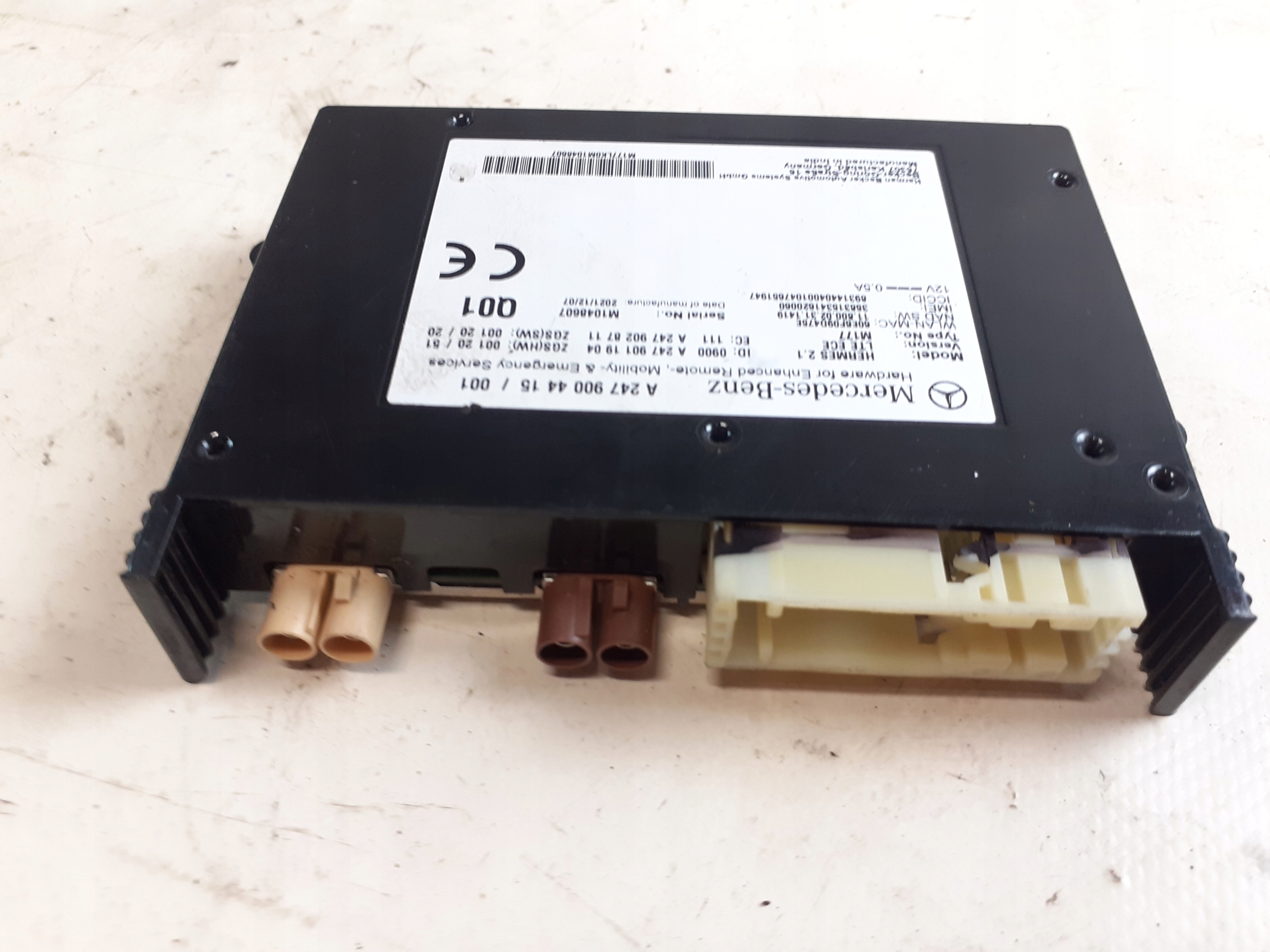 modulo KOMUNIKACJI MERCEDES GLB X247 A2479004415