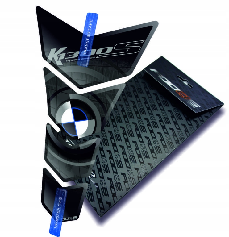 Tank-pad od firmy Fooqs pro Bmw K-1300-S Černý