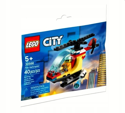 

Lego 30566 City Helikopter strażacki Polybag Nowe