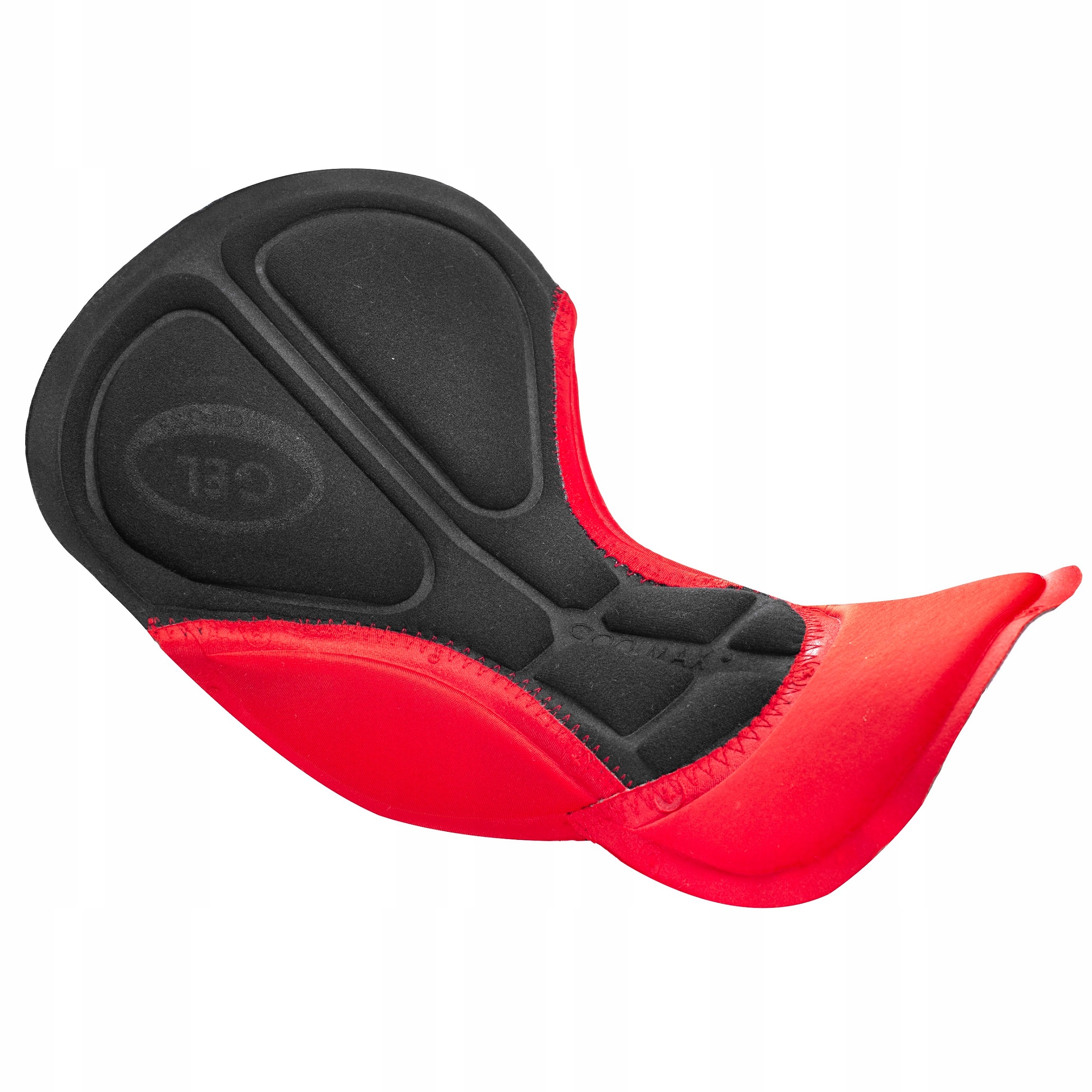 Spodnie rowerowe DŁUGIE z WKŁADKĄ żelową 4D - L Długość nogawki od kroku 73 cm