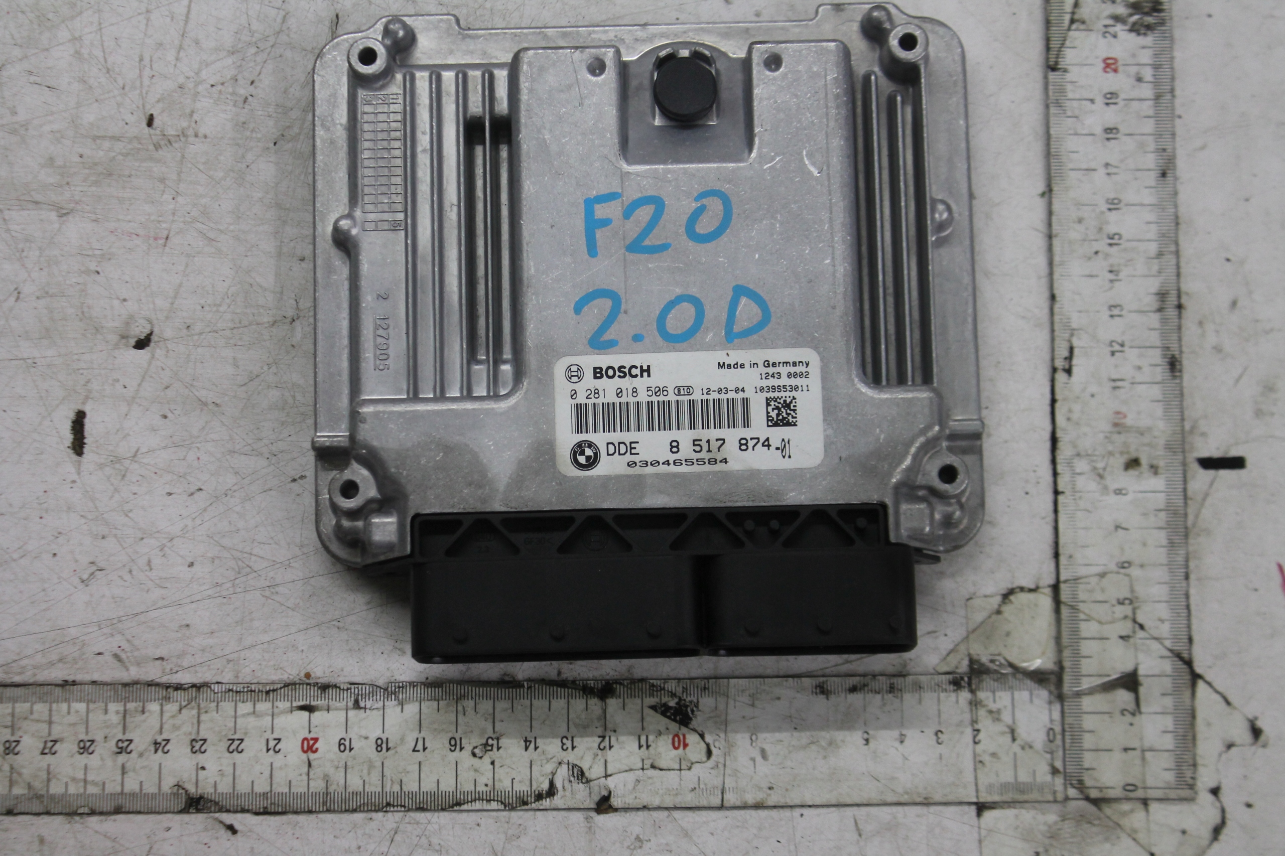 COMPUTER MOTORE 8517874 BMW SERIA 1 F20 2.0D 11
