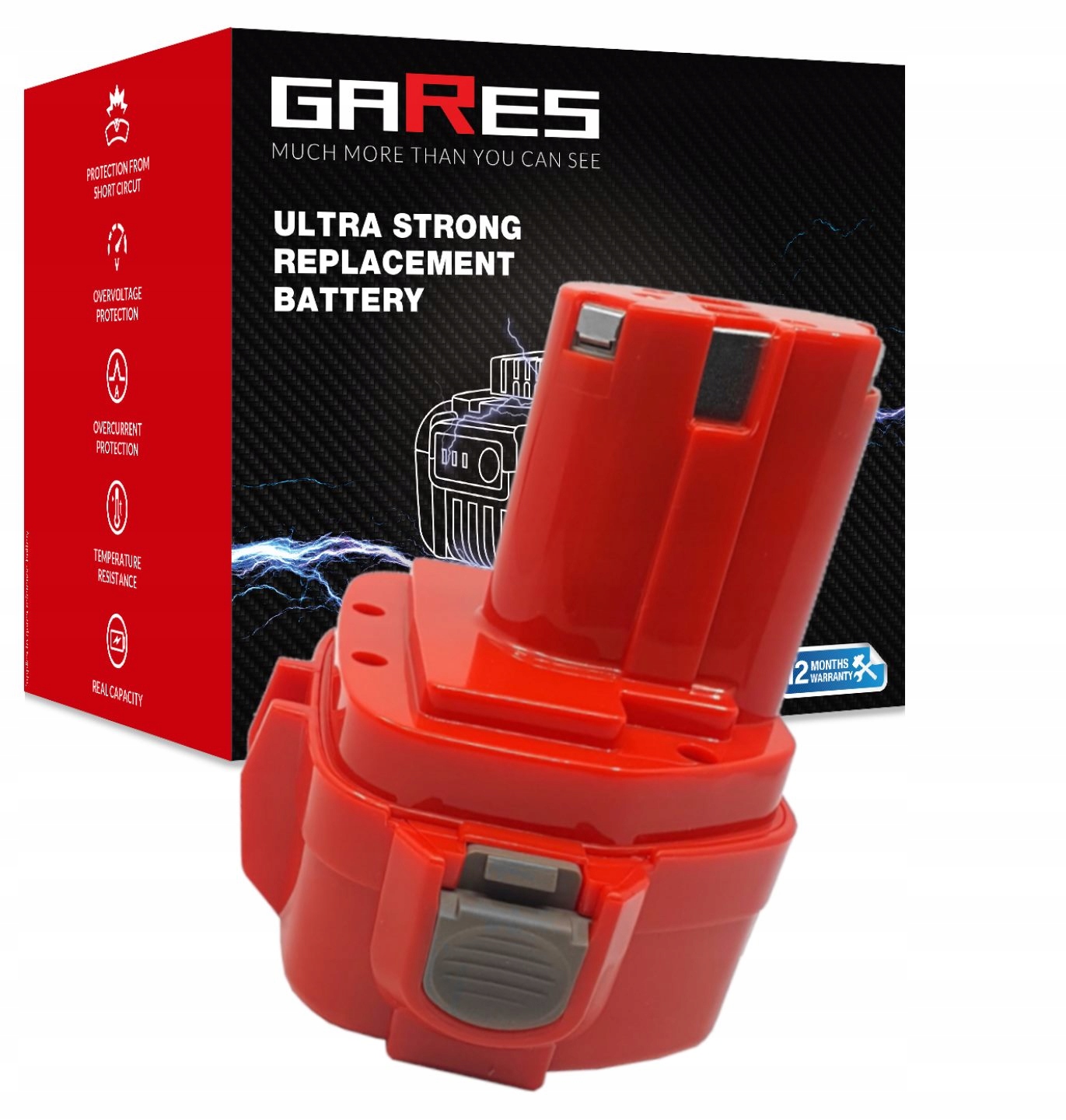 Akumulátor pro Makita 6270D 6271D 1222 Celma 1234 12V 3Ah