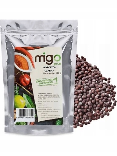 Levně 13 x MIGOgroup, Hořčice Černé zrno 100 g MIGogroup