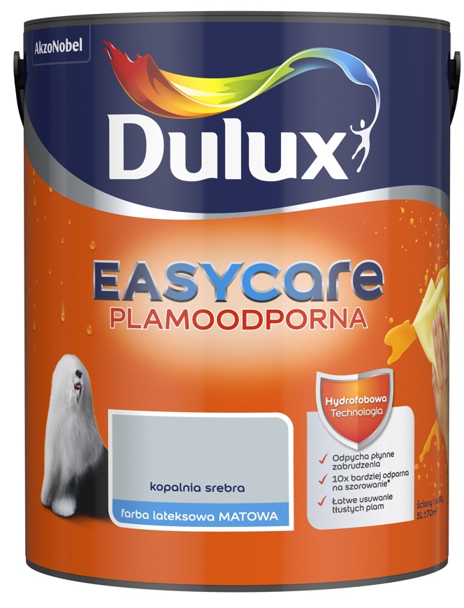 

Farba Dulux Easycare- kopalnia srebra, 5l