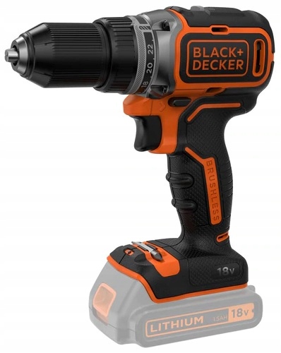 Black+decer Wkrętarka 18V BL186N 52Nm Bl BDBL186N-XJ