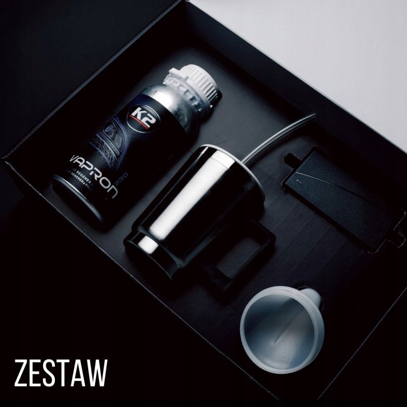 VAPRON K2 zestaw do regeneracji lamp reflektorów czajniczek + Refill Stan opakowania oryginalne