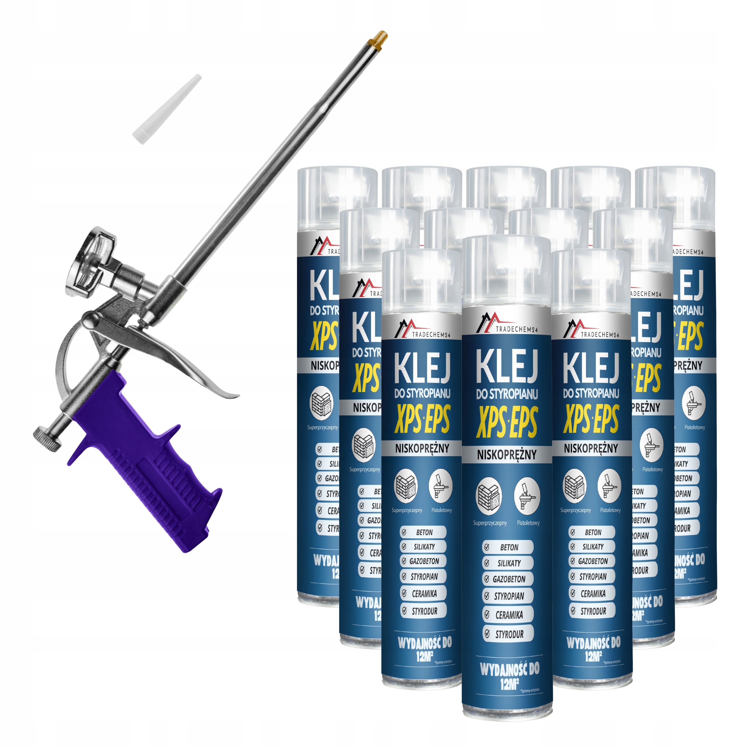 Pěnové Lepidlo Na Styrofoam, Styrodur, Plechy, Xps, Eps – Pěnové Lepidlo Pistole