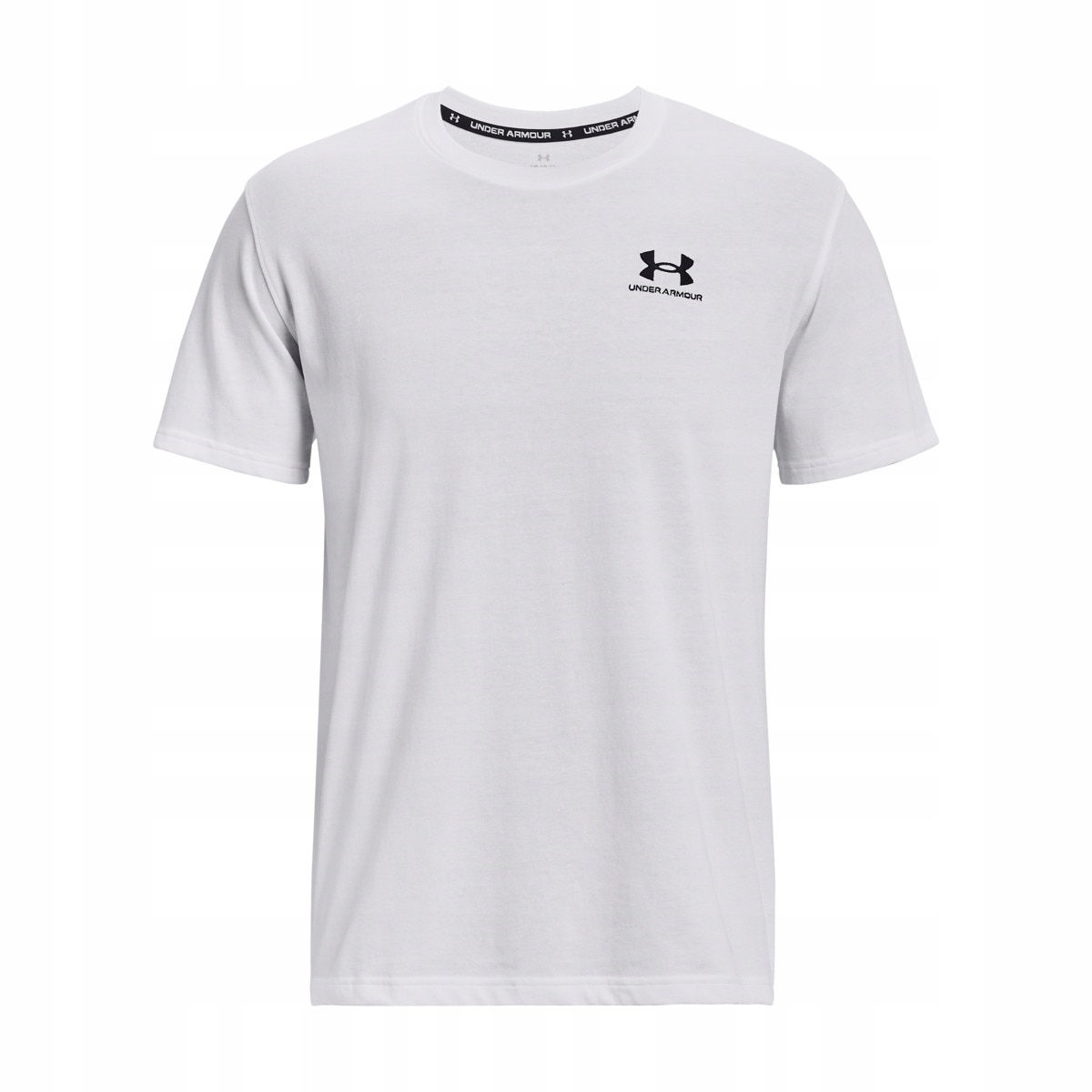 Under Armour Tričko Ua Logo Emb Heavyweight Ss-wht