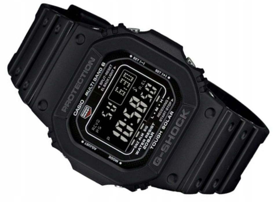 

Zegarek Casio G-shock Solar Dcf GW-M5610-1B WR200